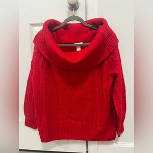 H&M red sweater